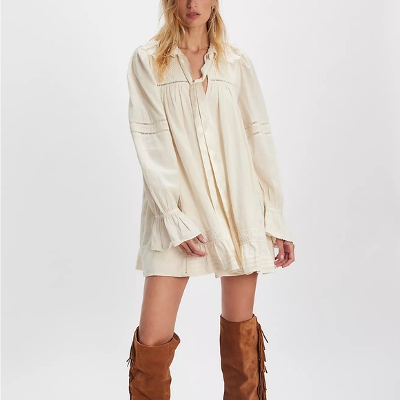 NWOT 5 O'clock Tea Time mini dress by Free People in size Medium - Picture 4 of 15